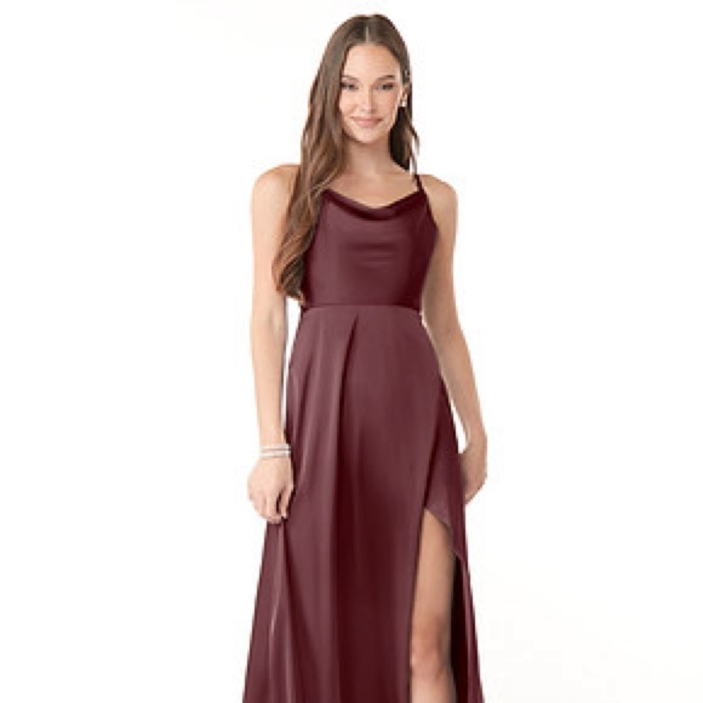 Azazie Naomie Bridesmaid Dress in Sangria (A14)